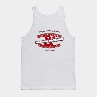 Harrington & Henderson Red Logo Tank Top